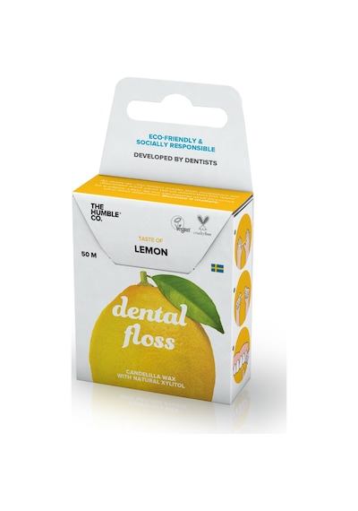 The Humble Co. Dental Floss Limon Aromalı Diş İpi 50 M