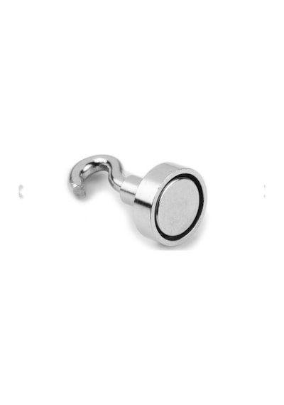 12Mm Pot Mıknatıs - Güçlü Neodyum Askı Kanca Mıknatıs