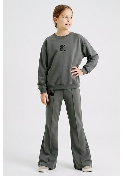 Dmb Kids Kız Eşofman Takım 26kdmb9968 Füme