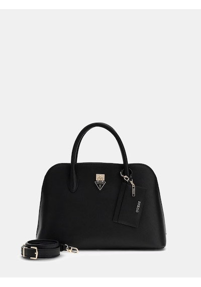 Guess Patsie Logo Kadın El Çantası Hwzg9919060 Siyah