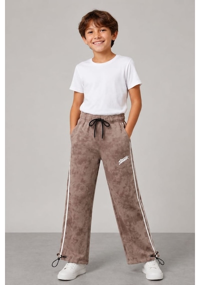 Pina Kids Erkek Çocuk Beli İpli Rahat Kesim Paça Ayarlanabilir Lastikli Eşofman Altı Esf7015 Kahverengi Pina Kids Erkek Çocuk Beli İpli Rahat Kesim Paça Ayarlanabilir Lastikli Eşofman Altı Esf7015 Kahverengi