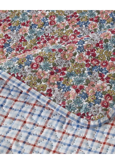 English Home Cherry Plaid Tek Kişilik Yatak Örtüsü Takımı 160x220 Cm Fuşya Fuşya