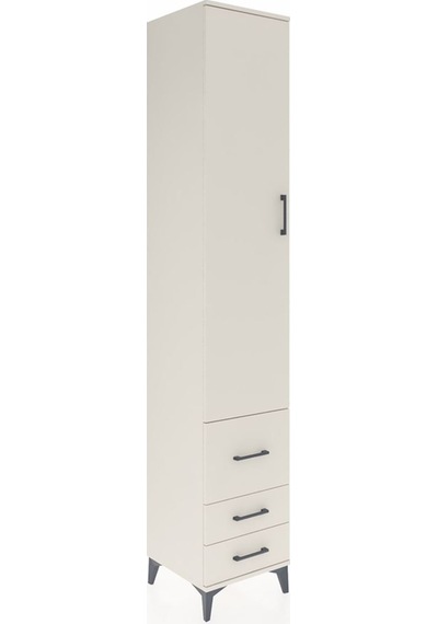 Hyperion Dolap 3 Raflı 3 Çekmeceli Tek Askılı 44x44x243 Aytaş... Aytaşı