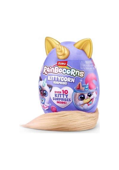 Raınbocorns Kıttycorn Surprız S3-92104 Sarı Kuyruk Çok Renkli
