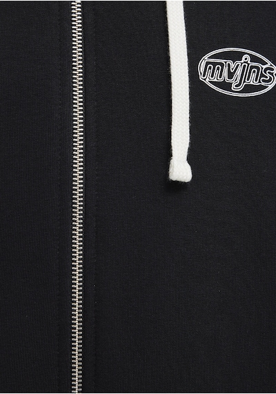Mavi - Mavi Logo Baskılı Fermuarlı Sweatshirt 0s10557-900 Siyah