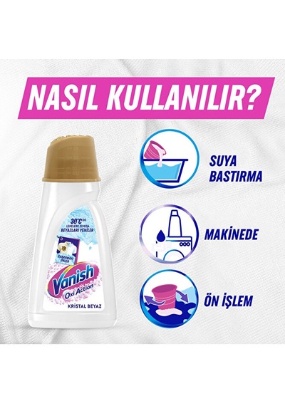 Kosla Vanish Oxi Action Deterjan Güçlendirici Ve Leke Çıkarıcı Sı