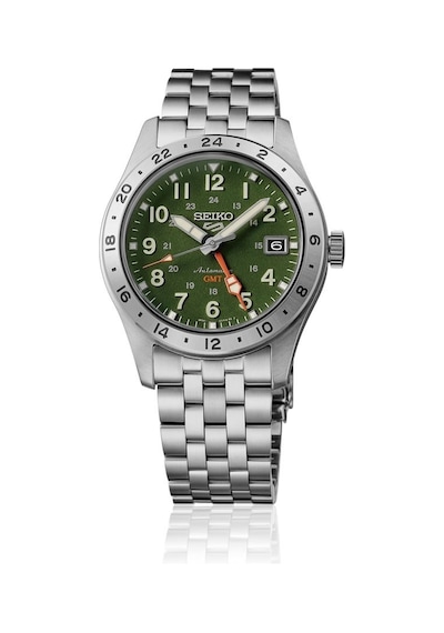 Seiko 5 Sports Field Gmt Hdb001k1 Erkek Kol Saati Metalik Gri