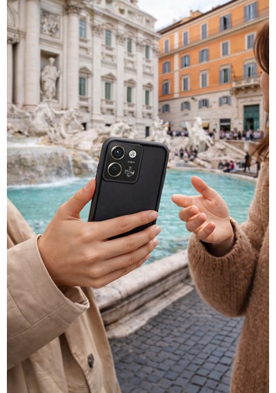 Tecno Spark30-5g/pova6neo-5g Uyumlu Kamera Çıkıntılı Mat Silikon Telefon Kılıfı Siyah