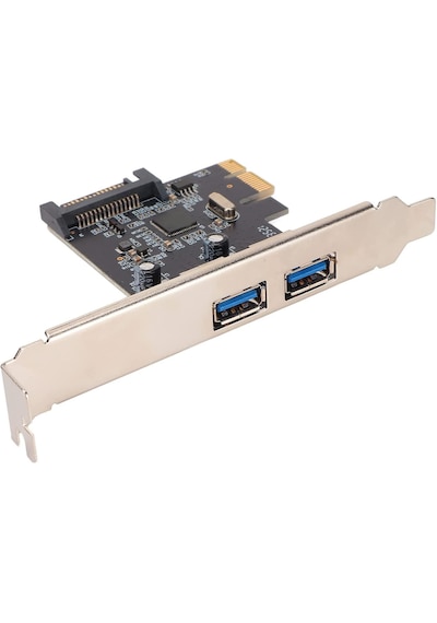 Pcı Express 1x Pcı-e To 2 Port Usb 3.0 + Sata Kart Çoklayıcı