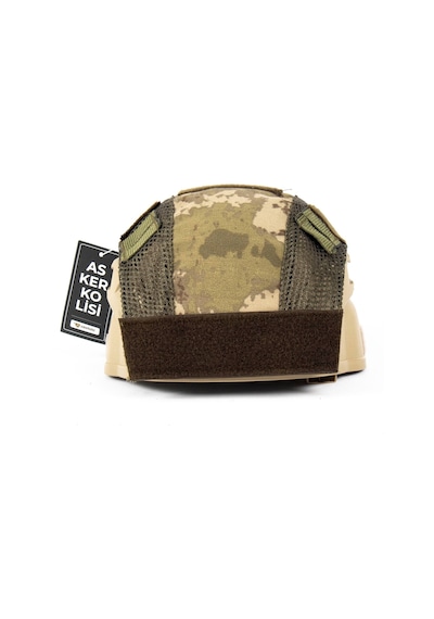 Yeni Kamuflaj Kısa Airsoft Askeri Kask Kılıfı Yeşil