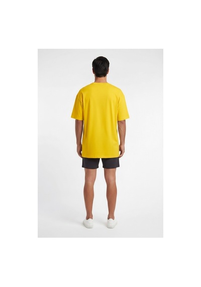 Usa Basketball Lakers 24 Sarı Oversize Erkek T-shirt 141982 SİYAH