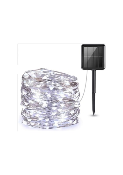 Techtic Noel Yılbaşı Ağacı Işığı Solar 100 Led Güneş Enerjili Ip6