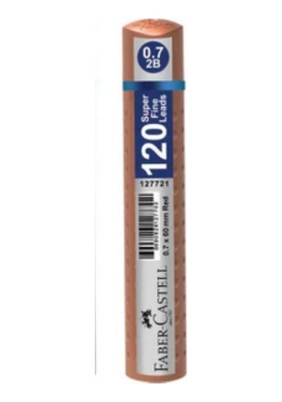 Faber Castell Grip Min 0.7 2b 60mm 120li Gül Kurusu