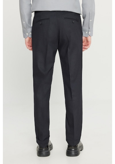 Altınyıldız Classıcs Erkek Antrasıt Slim Fit Dar Kesim Gizli Lasiktli Yan Cepli Esnek Klasik Pantolon Antrasit