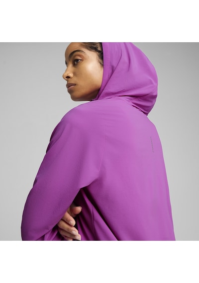 Puma Run Velocıty Woven Jacket W Kadın Ceket Mor