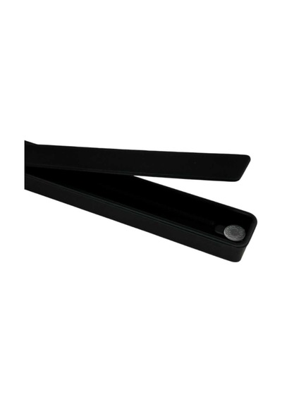 Sese 96mm Gömme Basma Sürgü Kapı Çekme Kolu Siyah 129-96-02