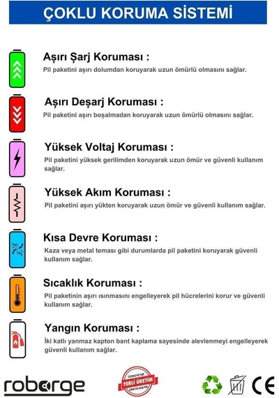Dreame Bot Z10 Pro Robot Süpürge Uyumlu Batarya 7000 Mah - Muadil Ürün