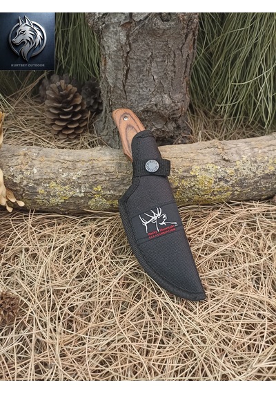 Buck Survival Kydex Kılıflı 20 CM Avcı Dağcı Paslanmaz Kamp Bıçağı