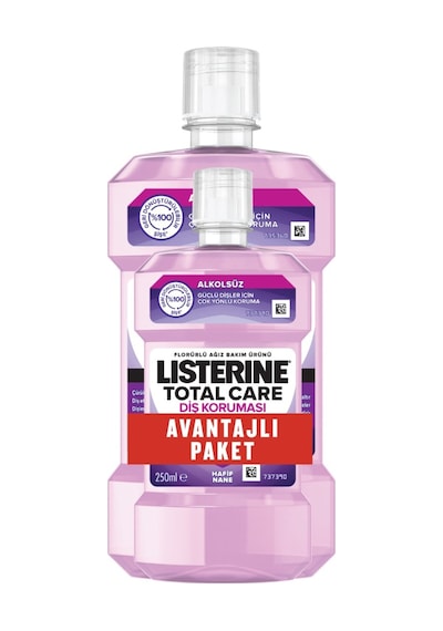 Listerine Total Care Hafif Tat 500 Ml+250 Ml