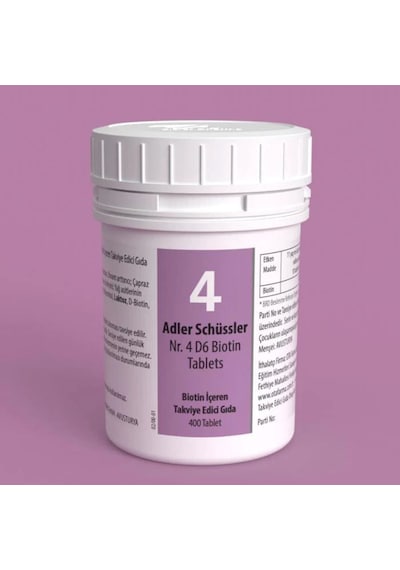 Adler Schüssler Nr.4 Biotin 400 Tablet