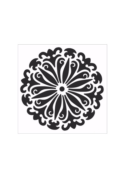 Hdm116 Home Dekor Midi Stencil 25X25
