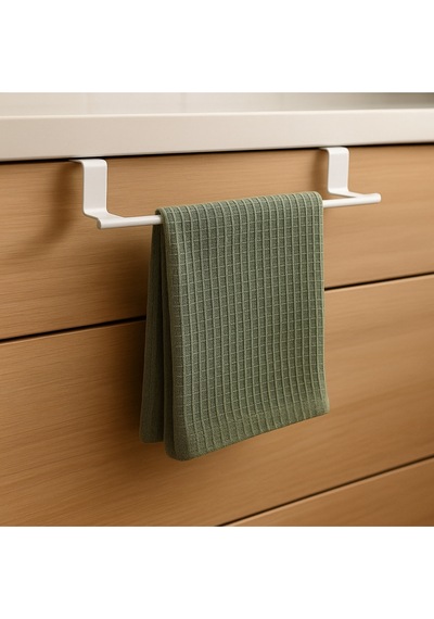 Bez Havluluk Çelik Dolap Kapağı Havlu Askılığı 30cm Beyaz Belirtilmemiş Beyaz Tr Diğer