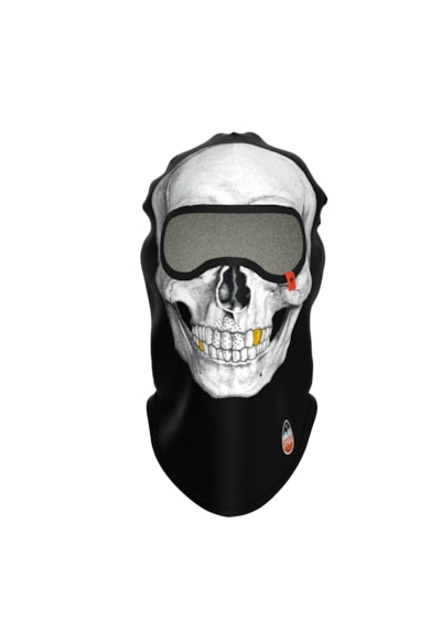 Funny Balaklava, Su İtici Özellikli Dwr Baskılı Snowboard, Kayak, Motosiklet, Bisiklet Kar Maskesi Bej Nötr