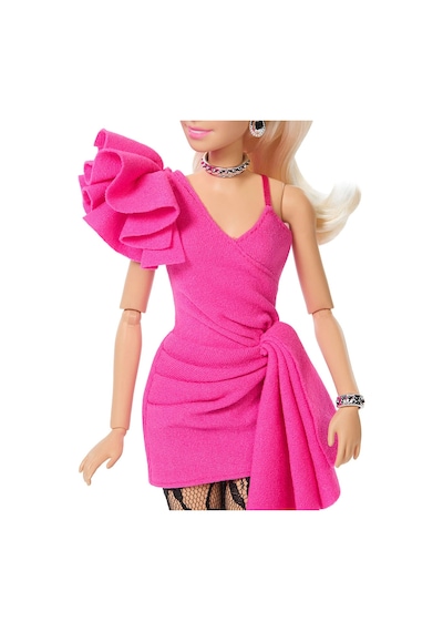 Jjn73 Barbie Deluxe Style - Pembe Parlak Elbise