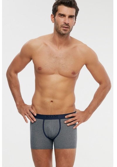 Kom Levi 2'Li Erkek Boxer Pamuk-Micro