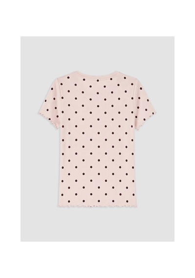 Lcw Dream Pembe Puantiyeli Kadın Pijama Takım