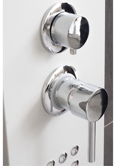 Decordem Banora Infinity Lux Duş Paneli, 5 Fonksiyonlu, Beyaz
