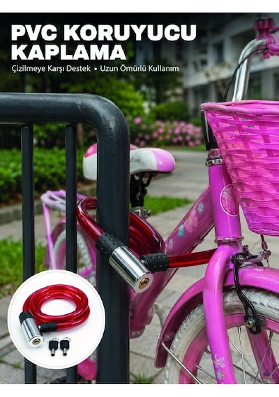Mey İthalat Bisiklet, Elektrikli Scooter Ve Çocuk Bisikletleri İçin Güvenlik Kilidi