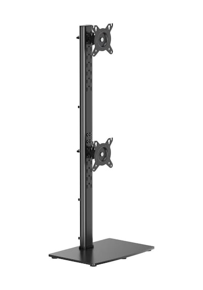 Dıgıtus 17 -34 Dikey İkili Monitör Standı 12kg X 2 Taşıma Kapasitesi Vesa 75x75 / 100x100 Altın
