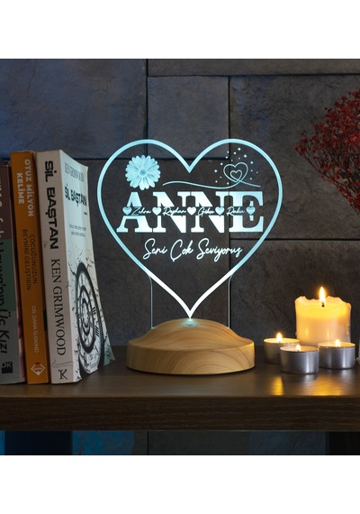 Kalp Şeklinde Anneler Günü Hediyesi, Anneye Hediye