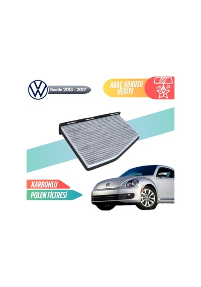 Vw Volkswagen Beetle 2013-2017 Model Karbonlu Polen Klima Filtresi