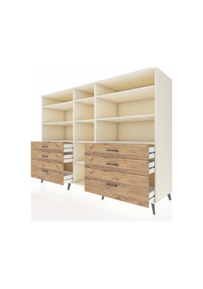 Kronos Dolap 10 Raflı 6 Çekmeceli 220x59x163 Aytaşı-aytaşı/çam Aytası/atlas Çam - Aytası Kronos Dolap 10 Raflı 6 Çekmeceli 220x59x163 Aytaşı-aytaşı/çam Aytası/atlas Çam - Aytası