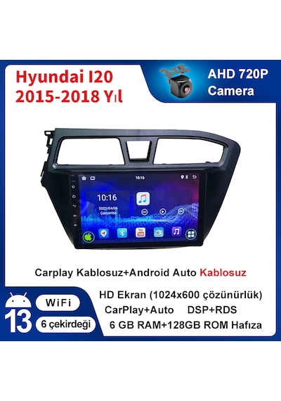 Conio Honda Fb7 / Civic 2012-2016 Yıl 6gb Ram 128gb Rom Hafıza Android Sürüm 13 Multimedya Kablosuz Carplay Navigasyon 9 İnç Ekran 9"