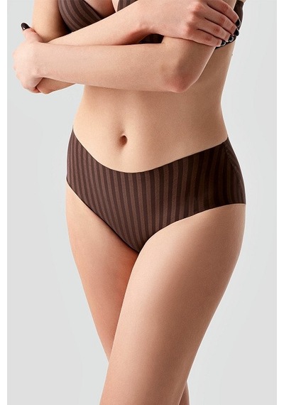 New Bra 36-9212 Külot Kahverengi