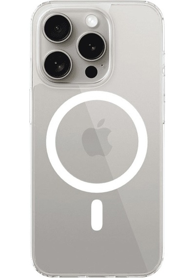 Epico Apple Uyumlu iPhone 15 Pro Max Magsafe Resolve Şeffaf Kılıf