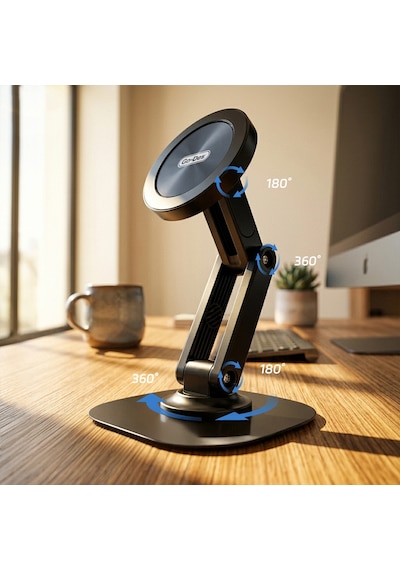 Go Des Gd-hd282 Taşınabilir Katlanabilir 360 Dönebilen Magnetik Stand Siyah