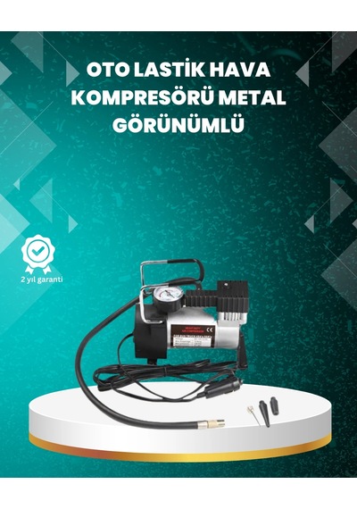Mey İthalat Ağır Hizmet Tipi Oto Kompresör 140 Psı Manometreli