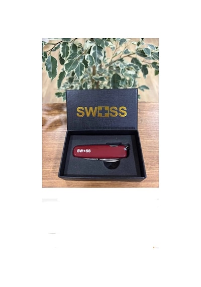 Swıss 13 Fonksiyonlu Orijinal Isviçre Kamp Çakısı Paslanmaz Çelık A01.13 Bordo