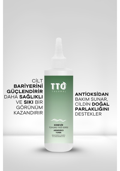 Tto Thermal Kenevir Bitkisi Tohumu Yağı Arındırıcı Tonik 200 ML