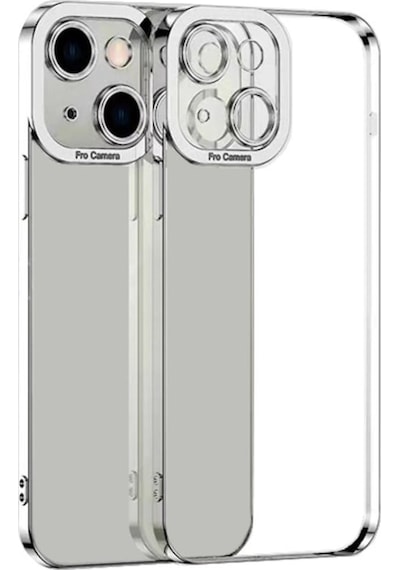 Ally Fashion Series Apple Uyumlu iPhone 13 Mini 5.4Inç Kilif Renkli Kenar Laz 120123047 - Renk / Siyah