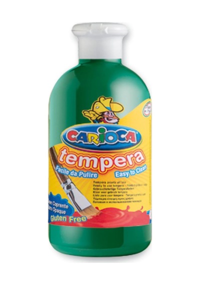 Carioca Tempera Suluboya Süper Yikanabilir Koyu Yeşil 500 ML N11.32