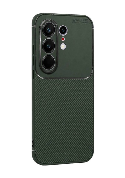 Tecno Camon 50 Pro 5g Auto Focus Karbon Kapak - Koyu Yeşil Evimdeyokyok