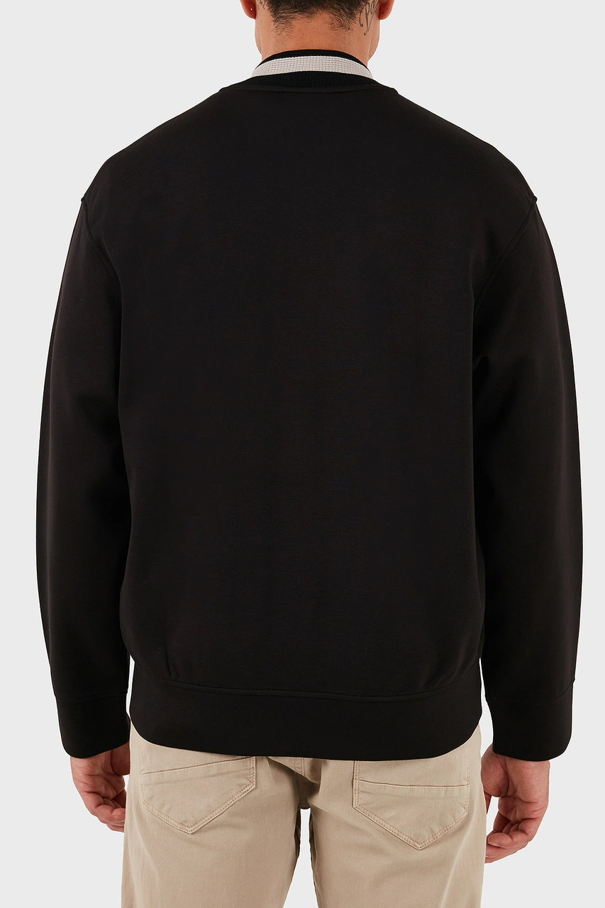 Emporio Armani Erkek Sweat Em002877 Af17545 Uc001 Siyah Siyah