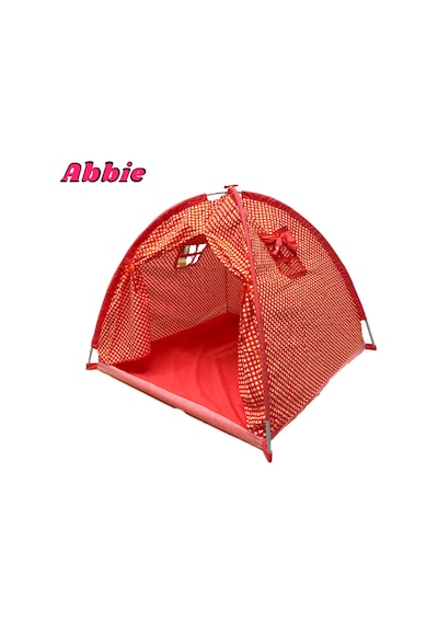 Abbie Eko Puantiyeli Oyun Çadırı Bzi Kırmızı