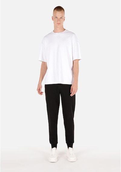 Colin's Colins Slim Fit Orta Bel Düz Erkek Siyah Eşofman Altı Cl1059874 Q1.v2 Blk Siyah