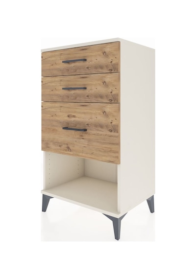 Hyperion Komodin 3 Çekmeceli 60x44x106 Aytaşı-çam Aytaşı